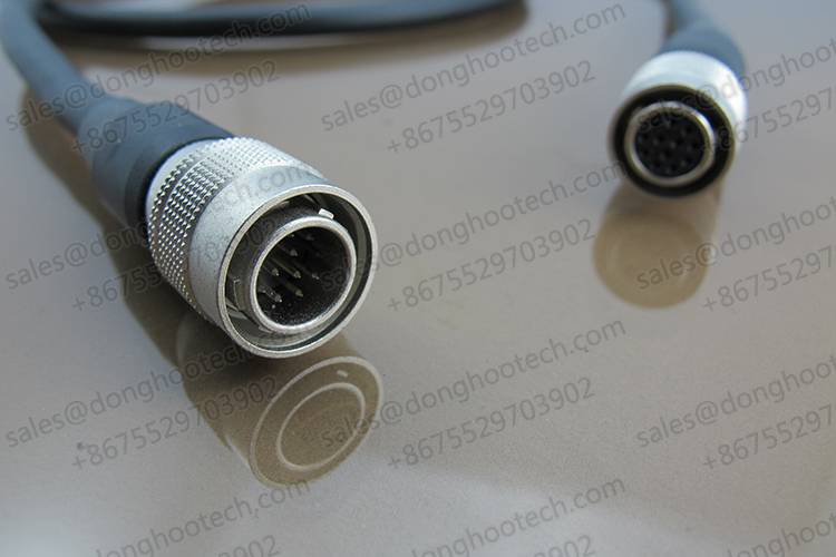 12pin Hirose Cable High Flex CCXC Series Male to Female 5meters for Analog Cameras